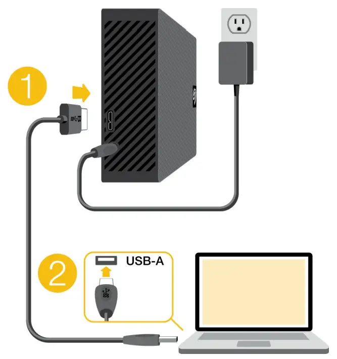 SEAGATE 16TB External Hard Drive HDD Expansion Desktop - Fig 4