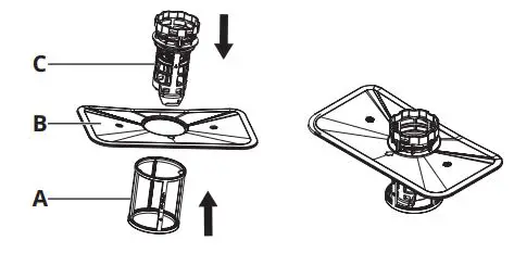 IKEA LAGAN 60cm Integrated Dishwasher Instruction Manual - Re-assemble the filters