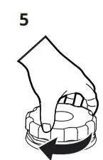 IKEA LAGAN 60cm Integrated Dishwasher Instruction Manual - Tightly close the tap of the salt container