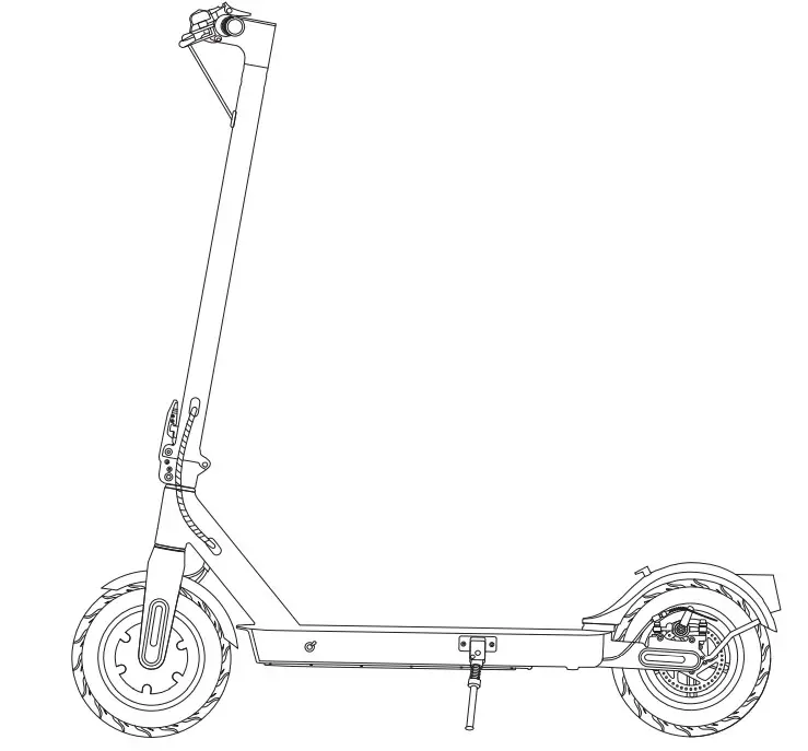 iScooter i9 Adults Fast Foldable Electric Scooter - Figre 1
