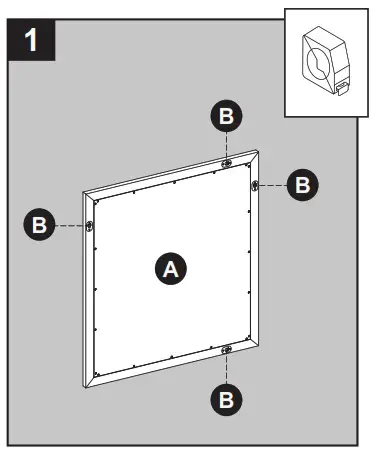 Origin 21 1690MR28 318 28 in W x 30 in H Chambray Rectangular Bathroom - INSTALLATION INSTRUCTIONS 1