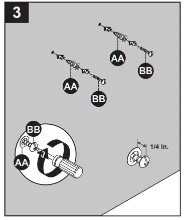 Origin 21 1690MR28 318 28 in W x 30 in H Chambray Rectangular Bathroom - INSTALLATION INSTRUCTIONS 3
