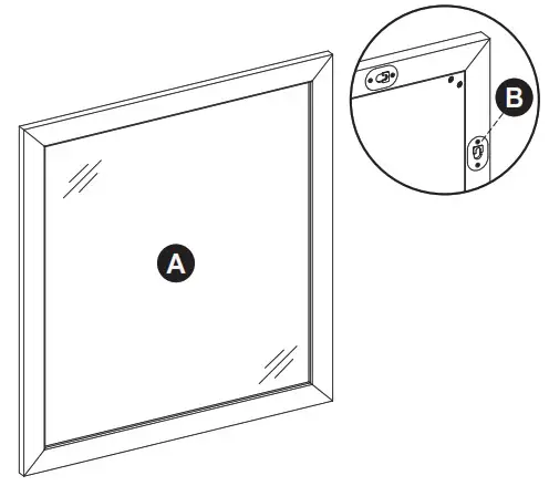 Origin 21 1690MR28 318 28 in W x 30 in H Chambray Rectangular Bathroom - PACKAGE CONTENTS