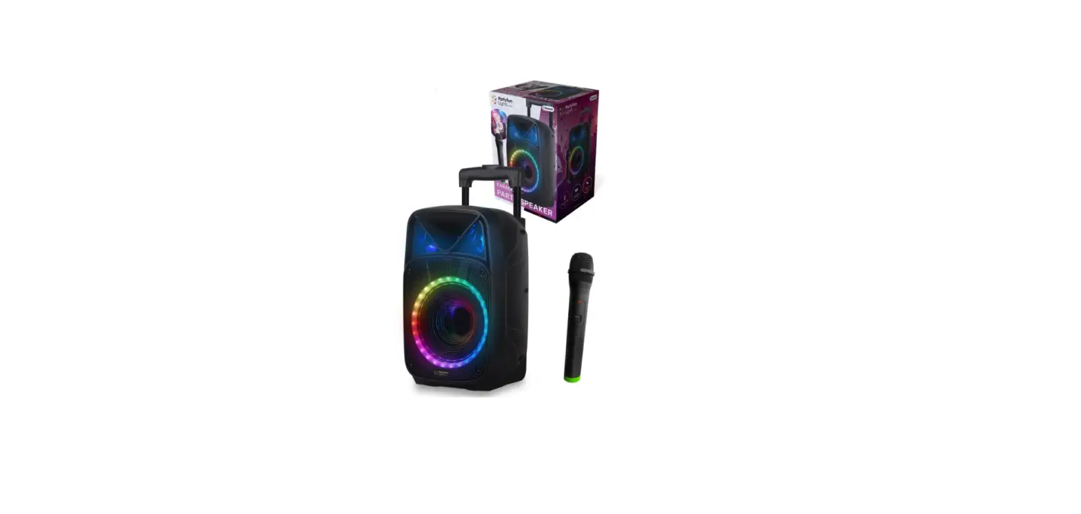 Partyfunlights Com 86010 Bluetooth Karaoke Party Booster User Manual