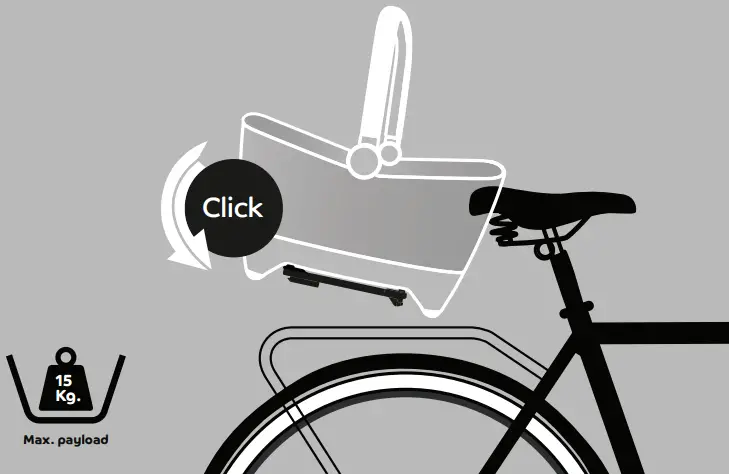 BASIL Buddy Bicycle Dog Basket-2