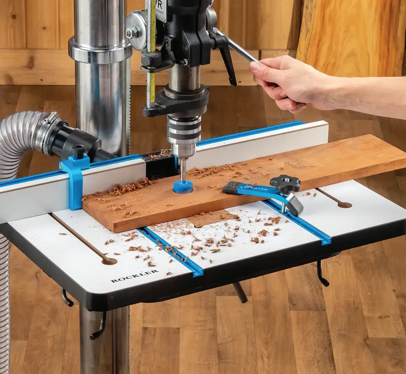ROCKLER 57484 Drill Press Table and Fence