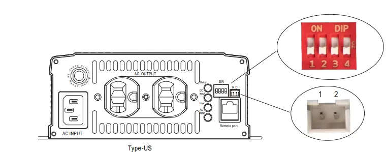 MW-NTU-1700-Series-1700W-High-Reliable-True-Sine-Wave-with-UPS-DC-AC-Power-Inverter-fig-7