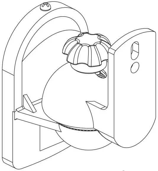 av link 129 200UK Speaker Wall Mount