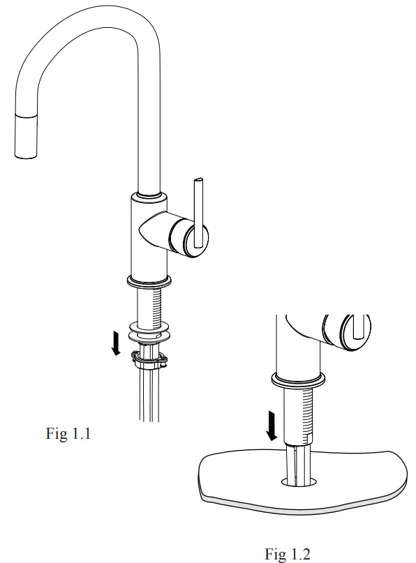 Kalia KF111 Series Elegant Hardware and Plumbing - fig 1