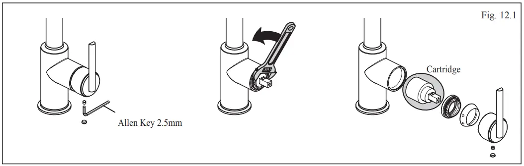 Kalia KF111 Series Elegant Hardware and Plumbing - fig 12