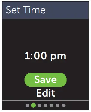 LifeScan OneTouch Verio Reflect - set time