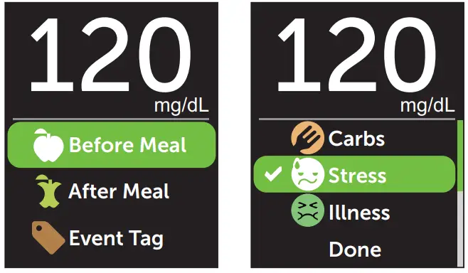 LifeScan OneTouch Verio Reflect - tagging