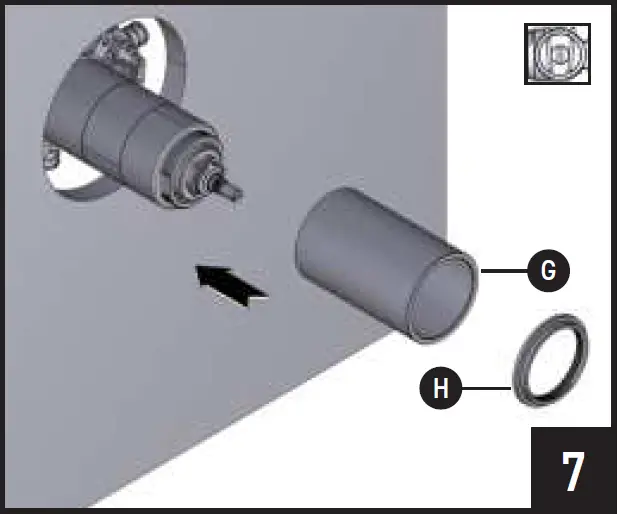 ROHL TTD45W1L Therm and Pressure Balance Trim 12