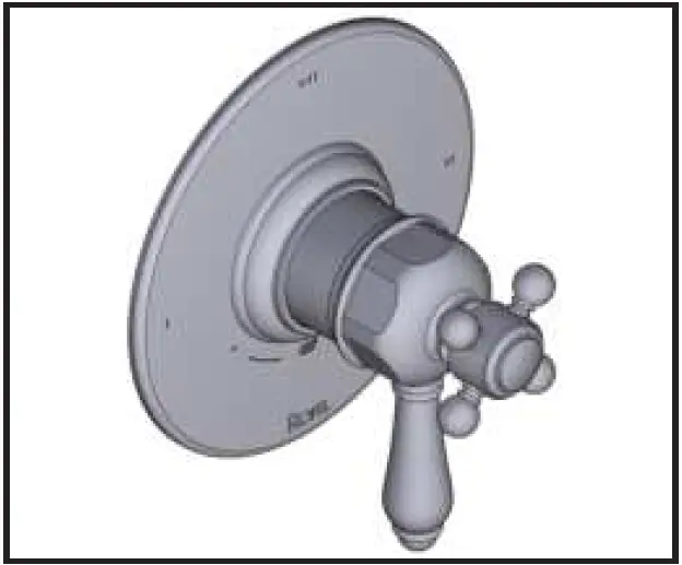 ROHL TTD45W1L Therm and Pressure Balance Trim 16