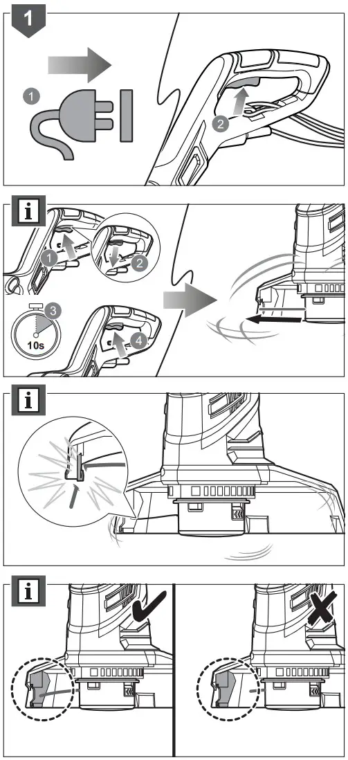 RYOBI RLT2925 Electric Trimmer -FIGURE 7