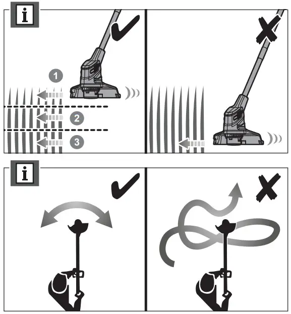 RYOBI RLT2925 Electric Trimmer -FIGURE 8