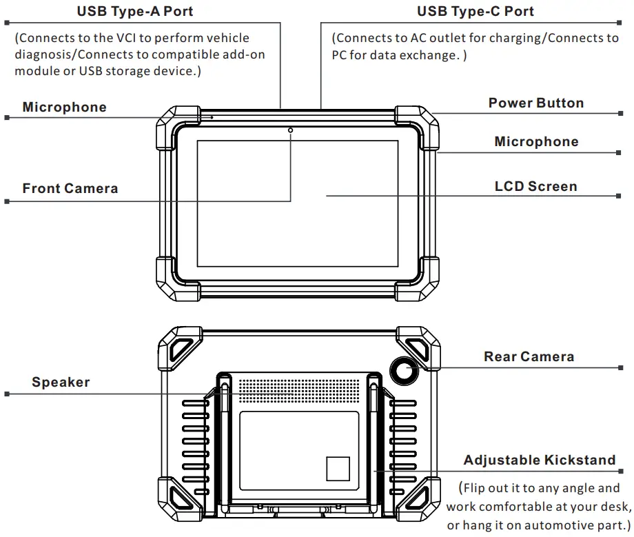 LAUNCH 321195101 X 431 Torque Link Diagnostic Scan Tool - fig7
