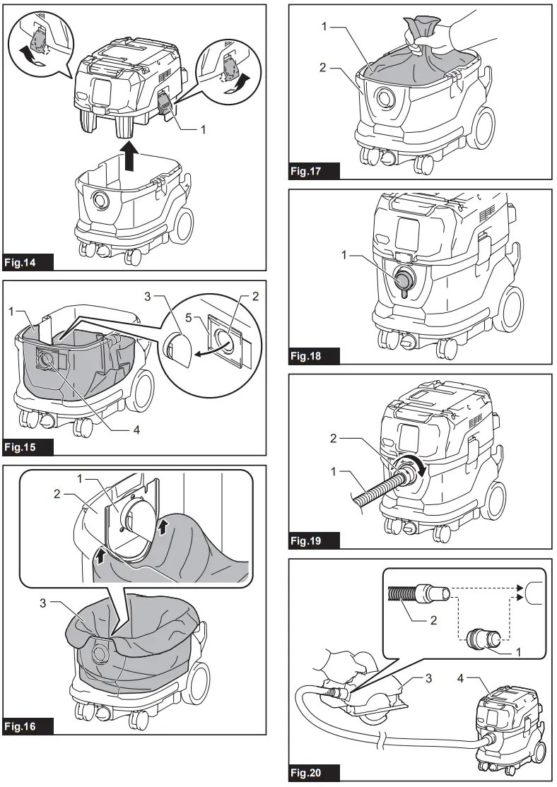 makita VC006GM Cordless Vacuum Cleaner-fig3