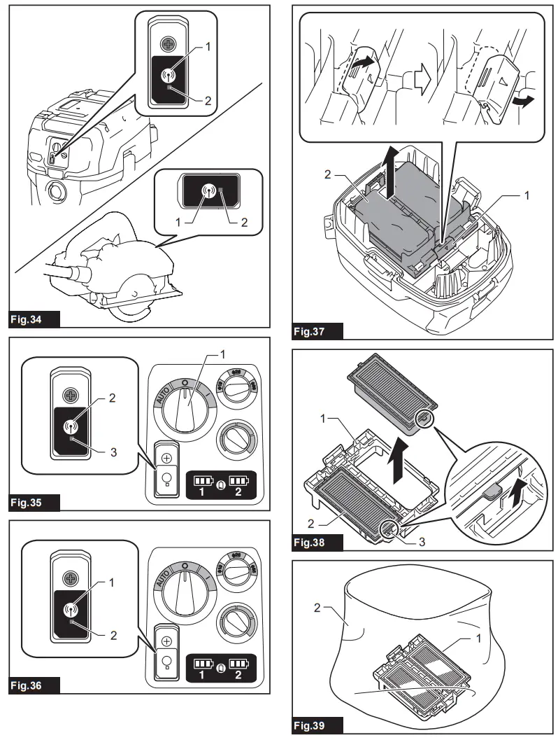 makita VC006GM Cordless Vacuum Cleaner-fig6