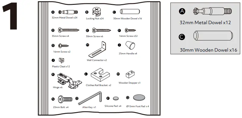 habitat-4013756-Kirk-Wardrobe-Instruction-fig-7