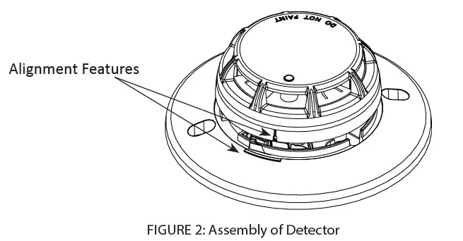 POTTER PAD100-6DB Addressable Detector (2)