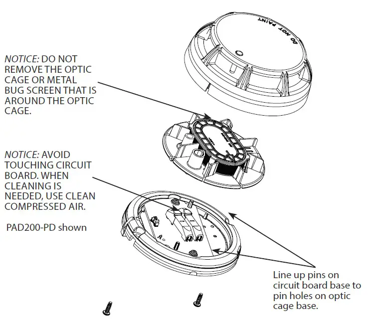 POTTER PAD100-6DB Addressable Detector (4)