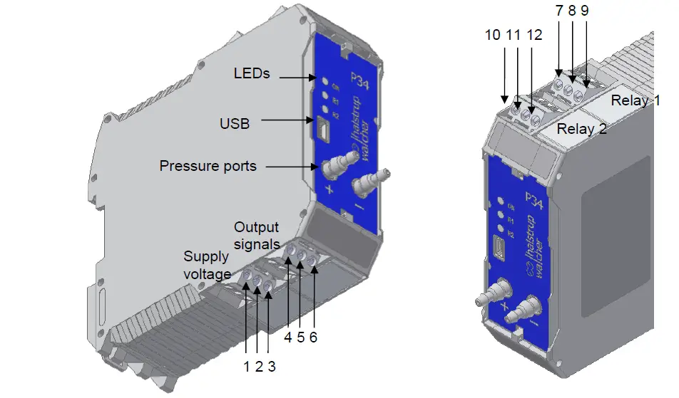 halstrup-walcher-P34-Differential-Pressure-Transmitter-3
