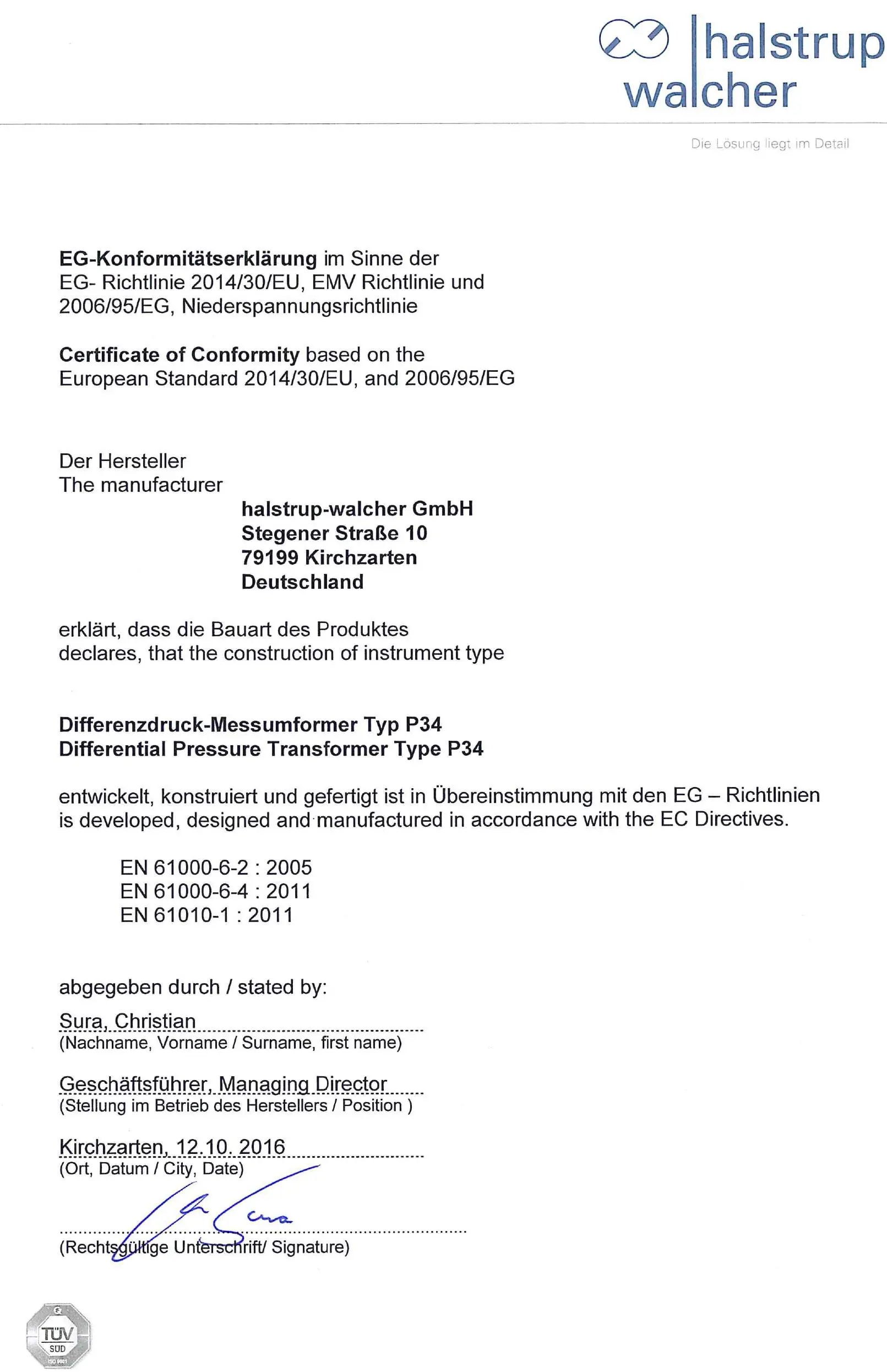 halstrup-walcher-P34-Differential-Pressure-Transmitter-5