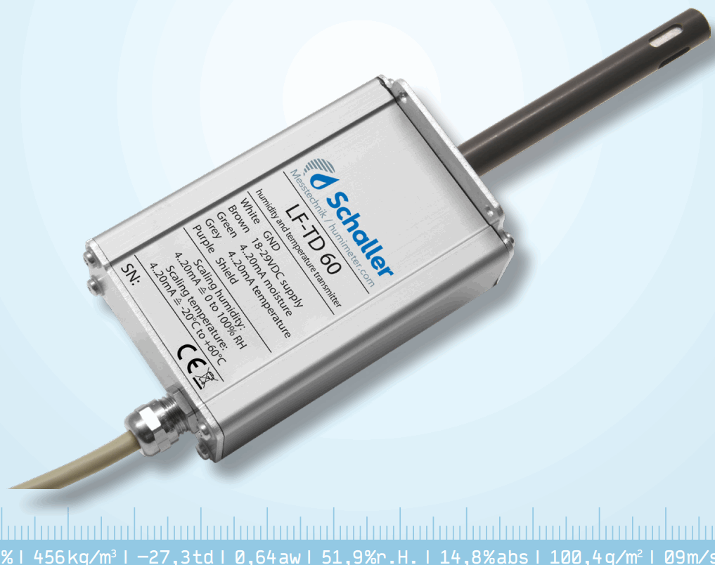 Schaller LF TD 60 Air Humidity Transmitter Series