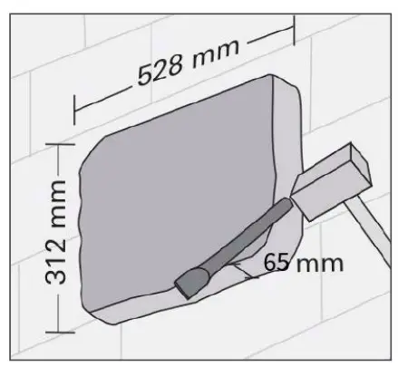 Installing the flush mounted box