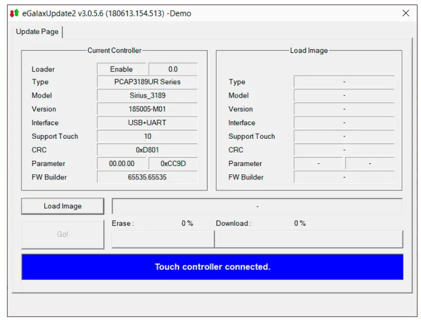 Controlpro Touch Operation