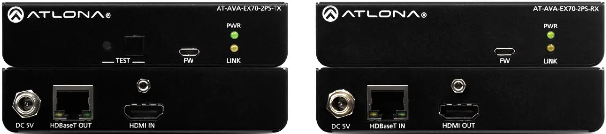 ATLONA AT-AVA-EX70-2PS-KIT Avance 4K-UHD HDMI Extender Kit