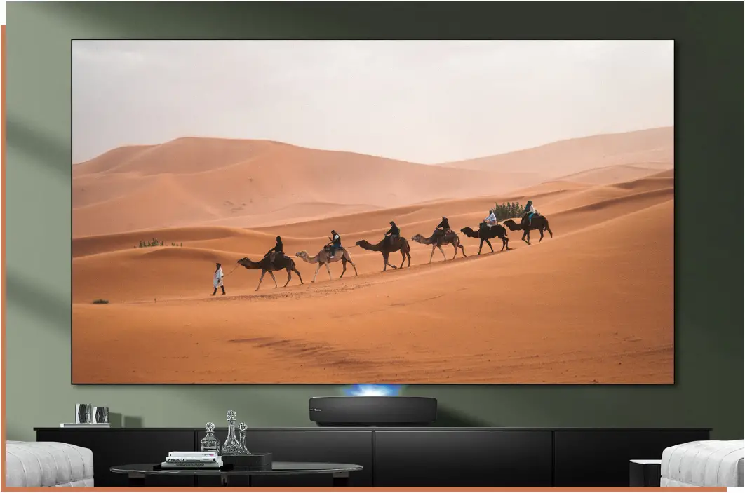 Hisense L5G 4K Smart Laser TV - Ambient Light Rejecting Screen