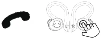 Power Q25 Pro Waterproof Wireless Sports Earbuds-- Hang Up