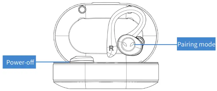 Power Q25 Pro Waterproof Wireless Sports Earbuds-- ppp