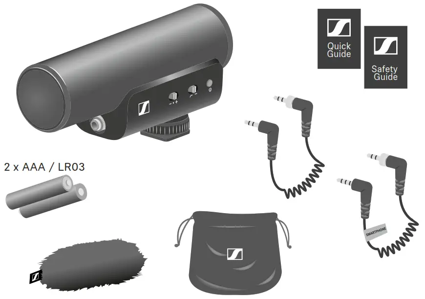 SENNHEISER MKE 400 Camera-Mount - logo