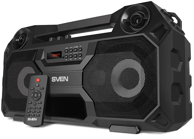 SVEN PS-520 Portable Speaker System with Bluetooth and FM Redio