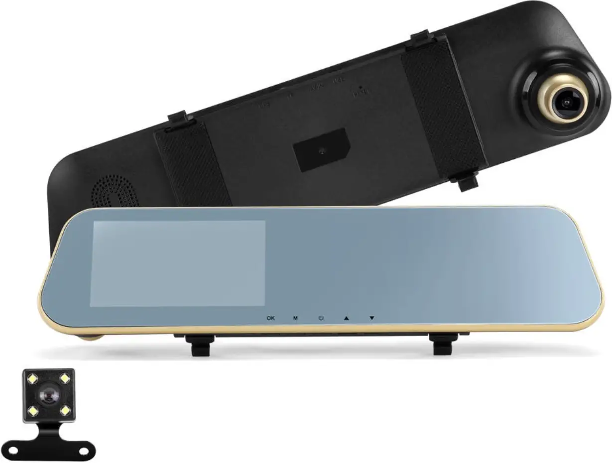 kogan KARVMWDNRCA Rear View Mirror with Dash and Reverse Camera