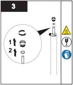 VIQUA S2Q-PV - 4.2 Cleaning and Replacing Quartz Sleeve - 3