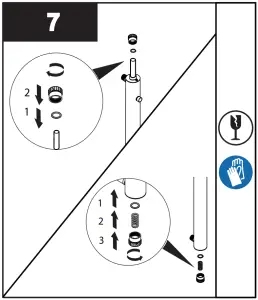 VIQUA S2Q-PV - 4.2 Cleaning and Replacing Quartz Sleeve - 7