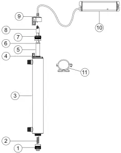 VIQUA S2Q-PV - Figure 1 System Components