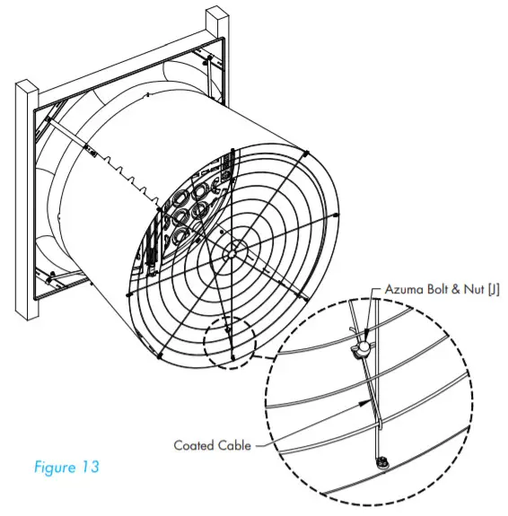 Munters Wall Mount Fan with Damper Door WM36K -figure 22