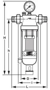 resideo F76S Water Filter Backwash Controls - Specifications