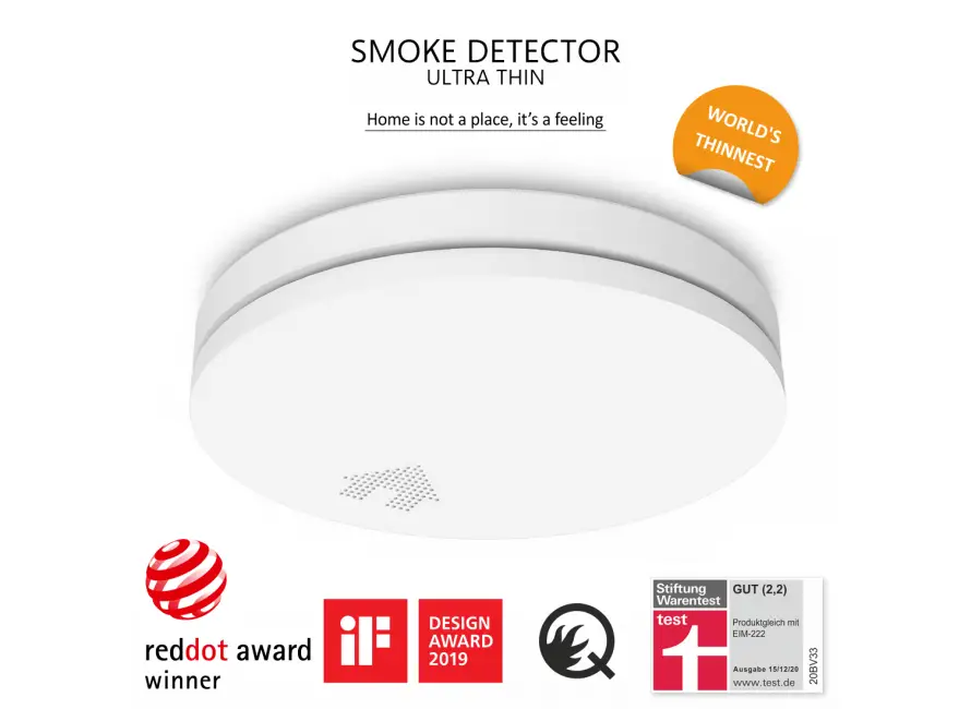 Elro Fs4610 Ultra Thin Smoke Detector With A 10-year Battery Instruction Manual Elro Fs4610 Ultra Thin Smoke Detector With A 10-year Battery Instruction Manual