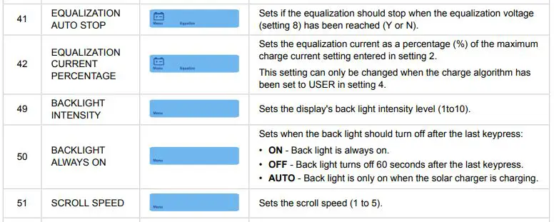 victron energy SCC900650010 Energy SmartSolar Control Display fig22
