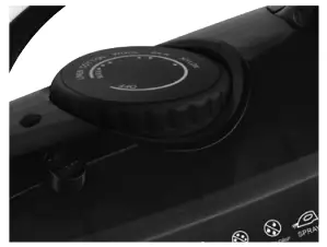 mistral MIR068 2400W Steam Iron - Setting the temperature