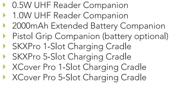 KOAMTAC KDC470 Pistol Grip Charging Cradle User Guide - Additional Accessories