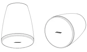 BOSE DesignMax DM3P Pendant Loudspeaker -