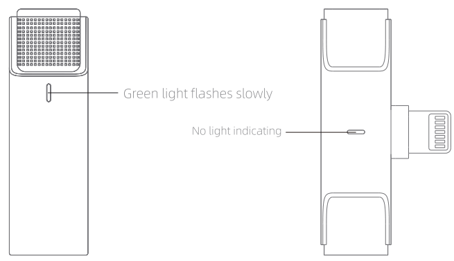 hoco S31 Wireless Microphone - light 1