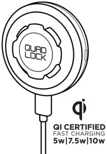 QUAD LOCK Car- Desk Head Wireless- Wireless Charging